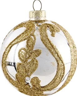 Set di 70 palline decorative FLICKER Vetro Oro