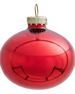 Set di 50 palline decorative SPARKLE Vetro Rosso/Oro