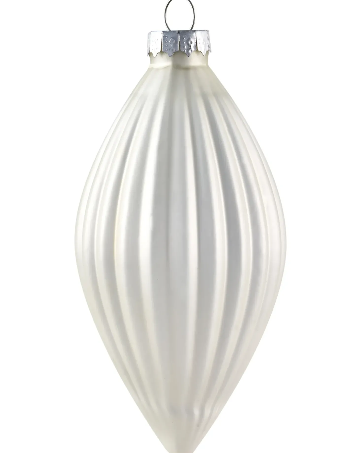 Set di 35 palline decorative FROSTFALL Vetro Grigio
