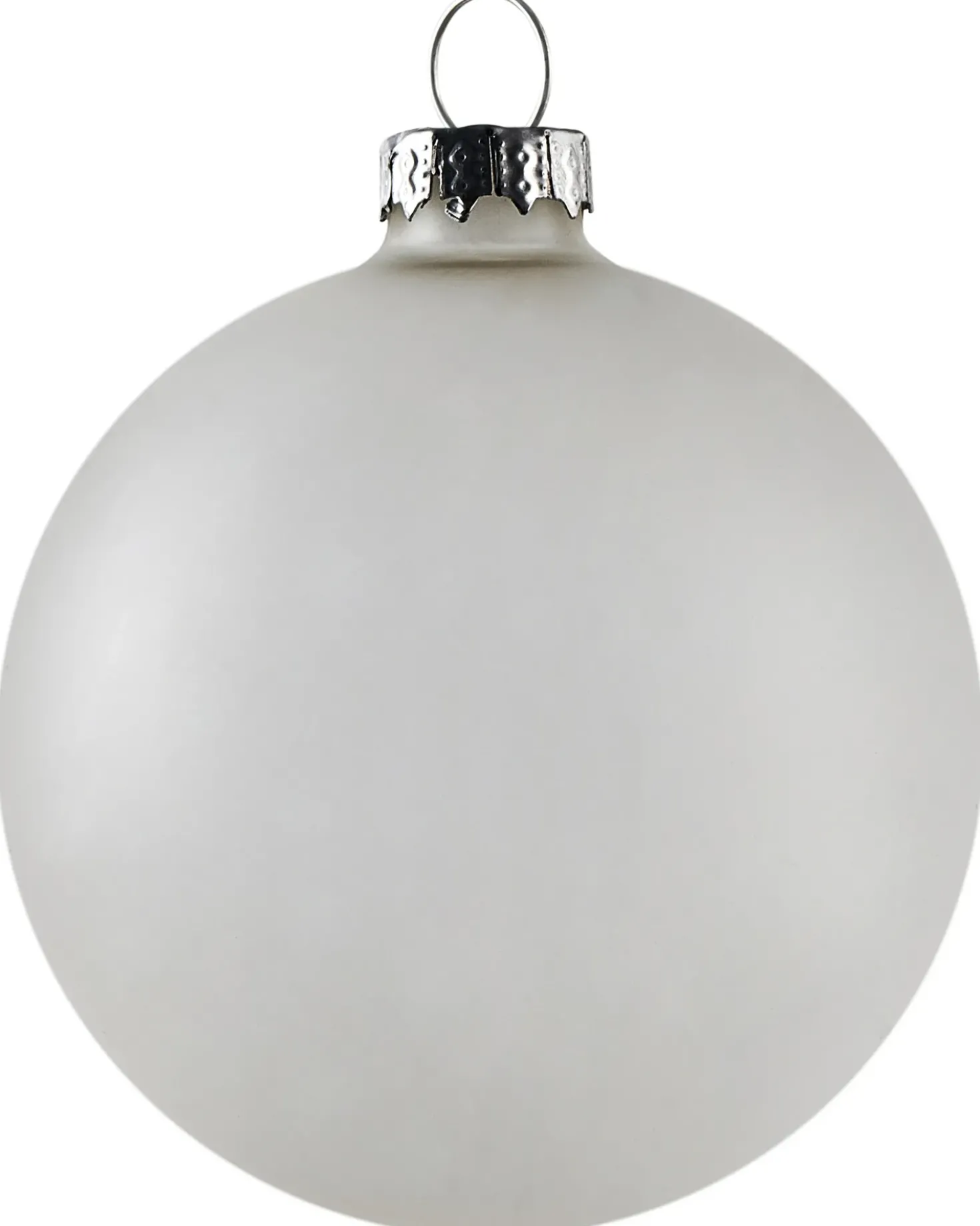 Set di 35 palline decorative FROSTFALL Vetro Grigio