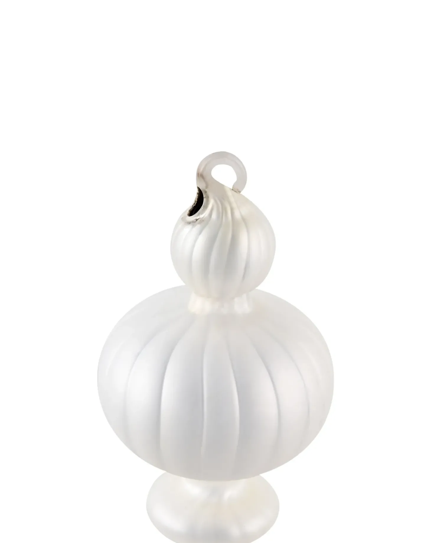 Set di 35 palline decorative FROSTFALL Vetro Grigio