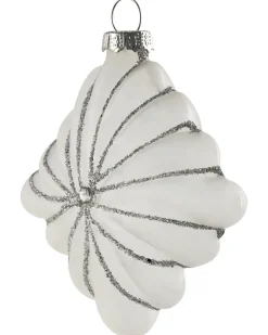 Set di 35 palline decorative FROSTFALL Vetro Grigio