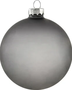 Set di 35 palline decorative FROSTFALL Vetro Grigio
