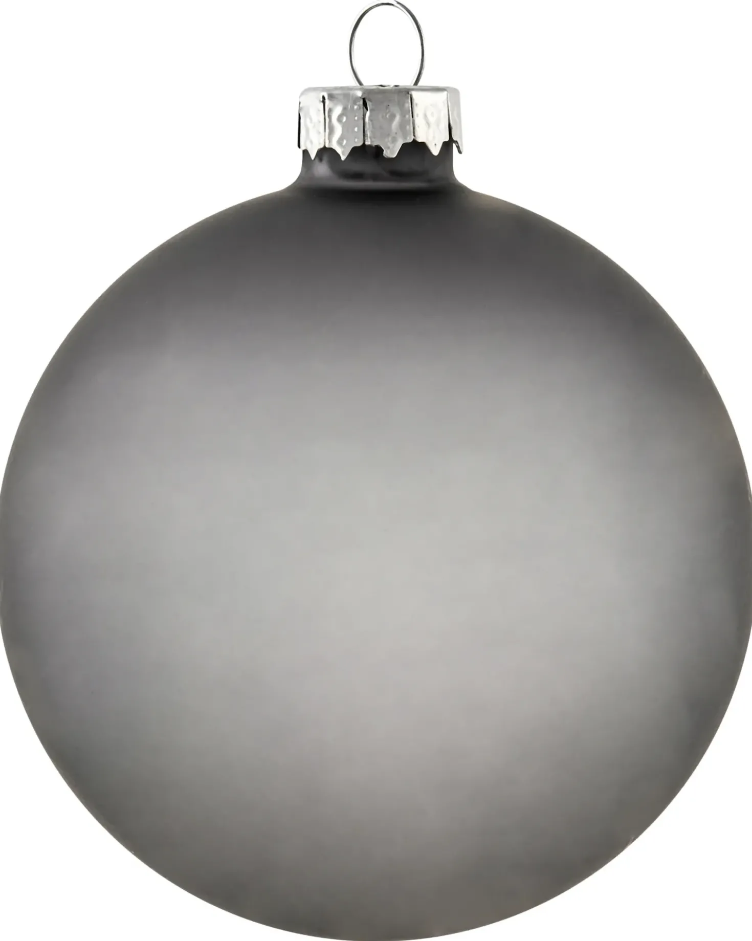 Set di 35 palline decorative FROSTFALL Vetro Grigio