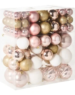 Set di 114 palline decorative GJENDE Rosa