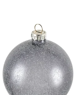 Set di 24 palline decorative WINTERLIGHT Vetro Oro rosa