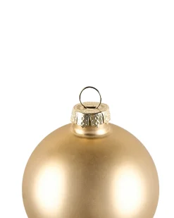 Set di 24 palline decorative WINTERLIGHT Vetro Oro rosa