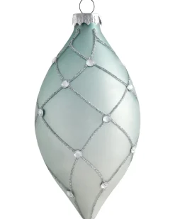 Set di 35 palline decorative SNOWFALL Vetro Blu