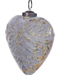 Set di 4 palline decorative FERIABLE Vetro Grigio