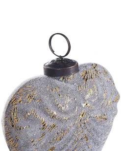 Set di 4 palline decorative FERIABLE Vetro Grigio