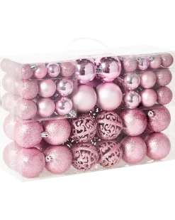 Set di 100 palline decorative VANERN Rosa