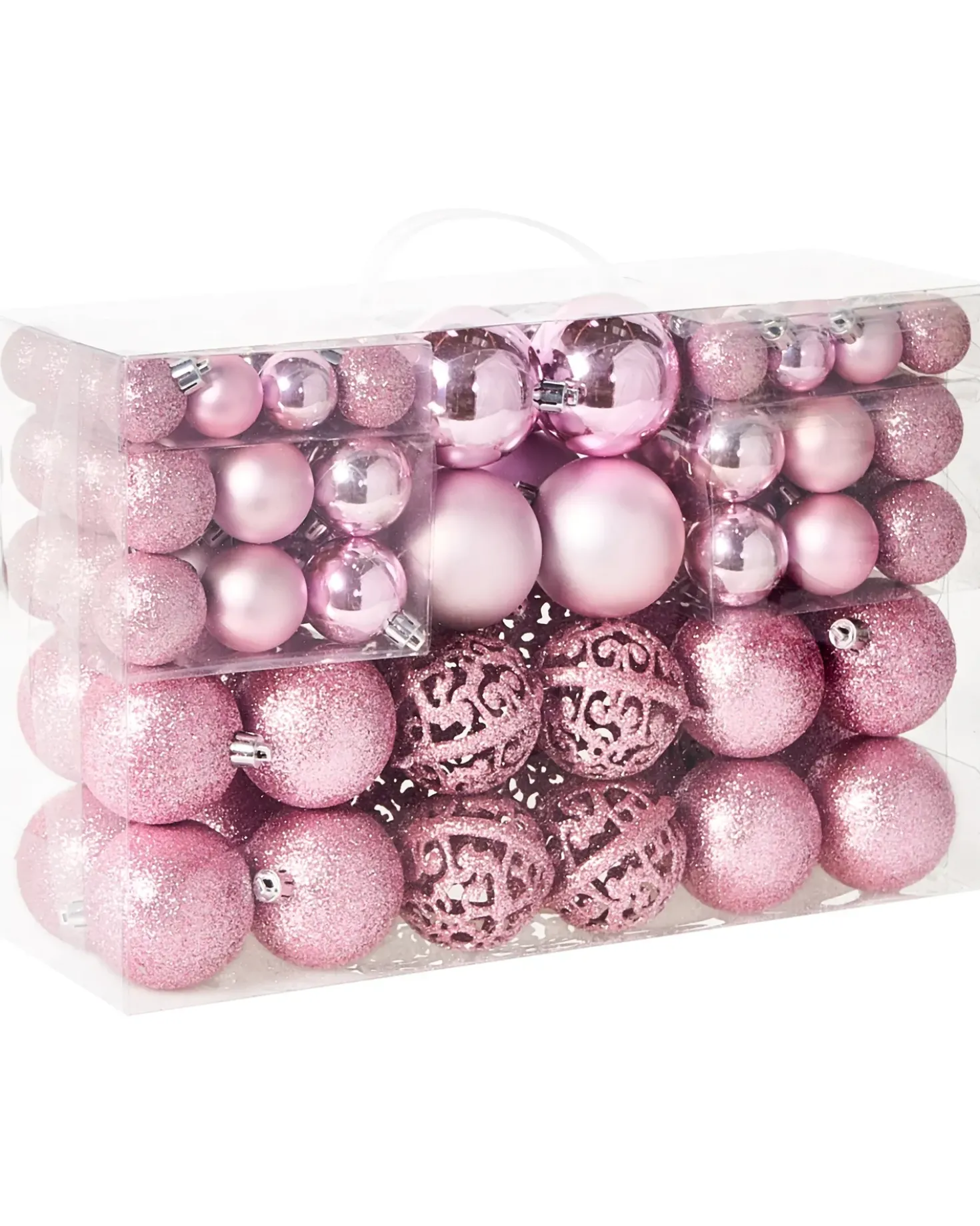 Set di 100 palline decorative VANERN Rosa