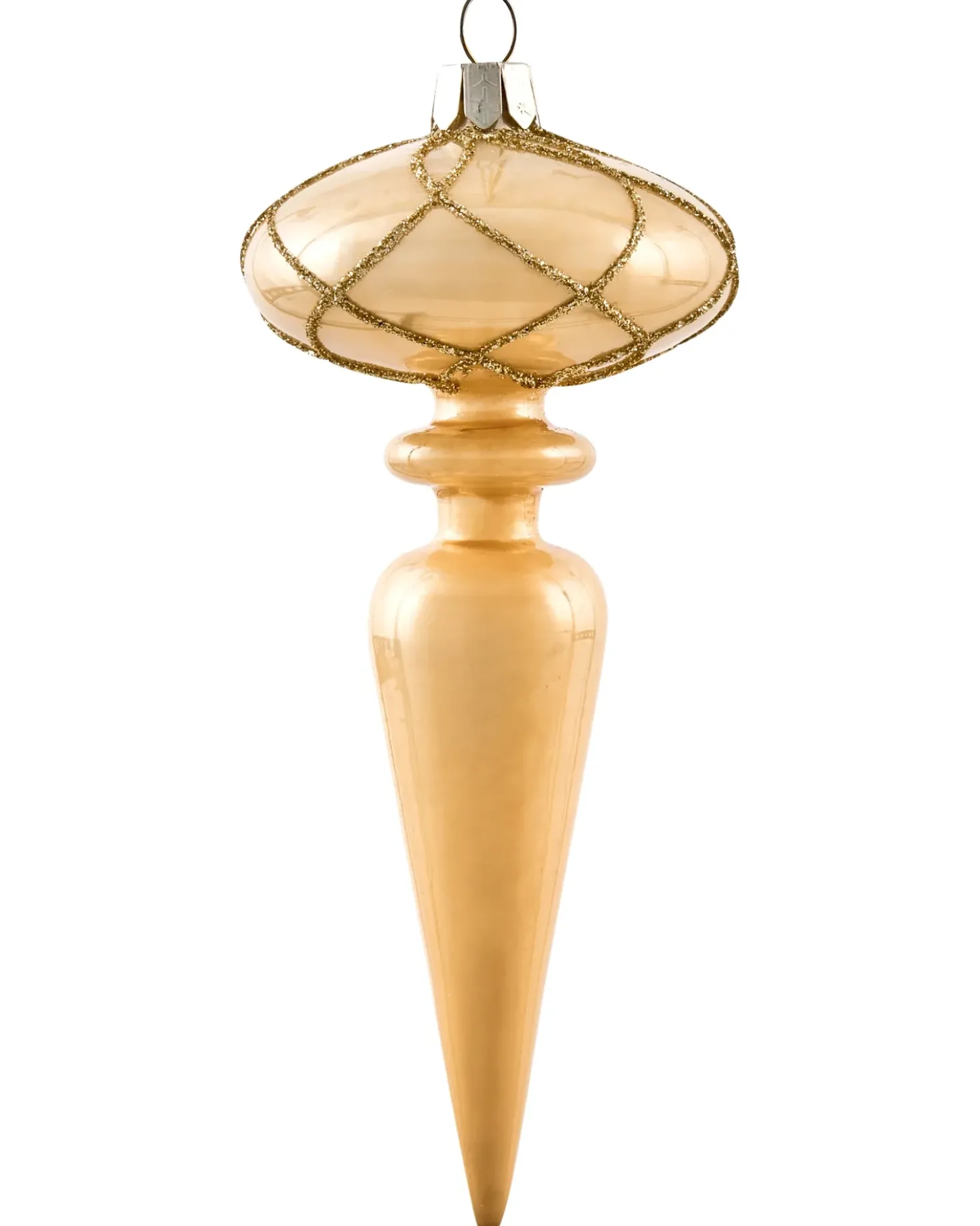 Set di 35 palline decorative BLING Vetro Oro
