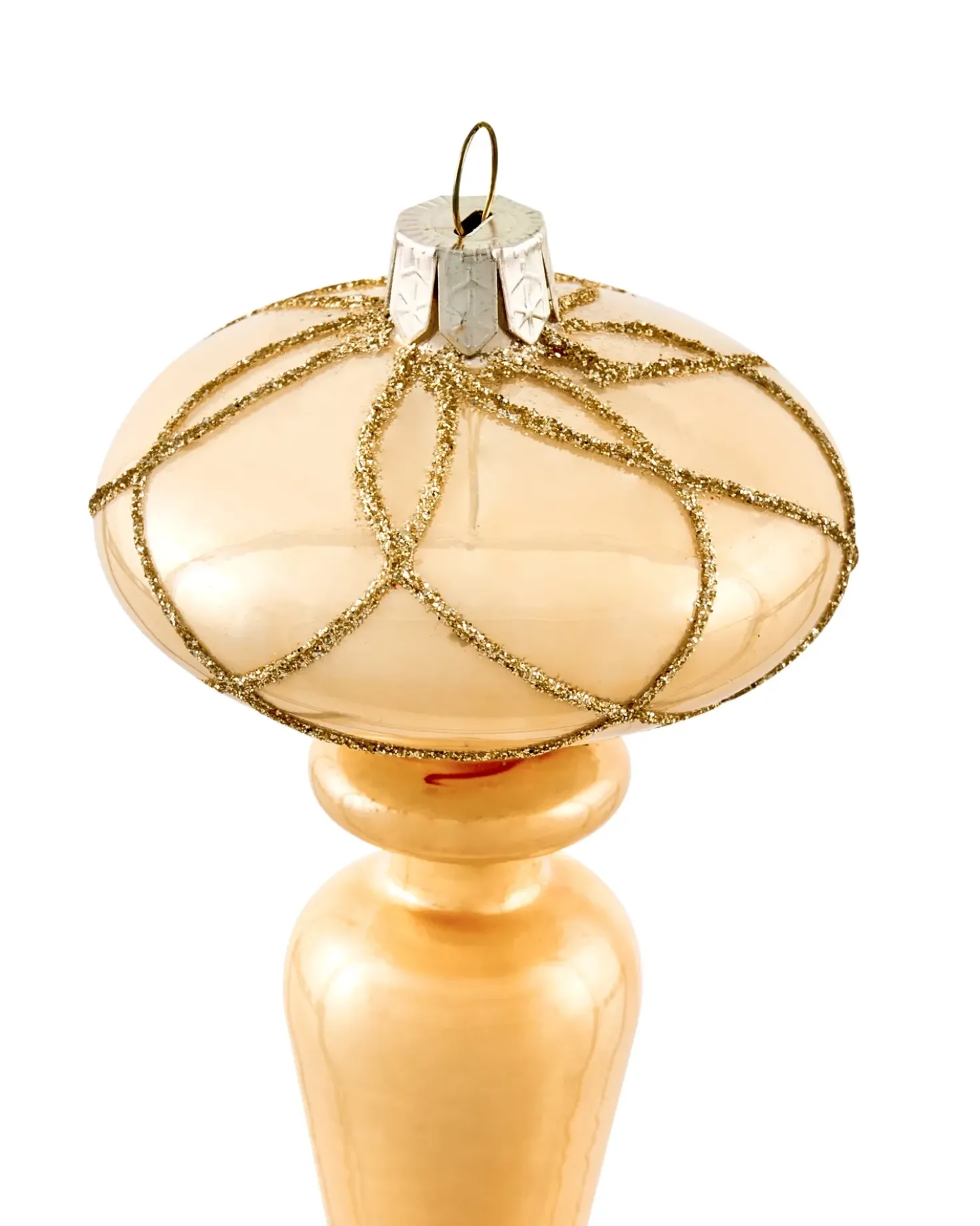 Set di 35 palline decorative BLING Vetro Oro