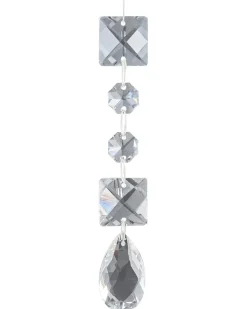 Set di 35 palline decorative BLING Vetro Oro