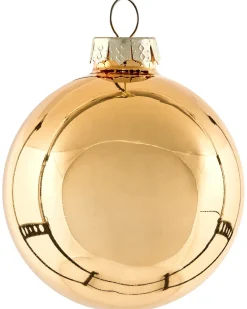 Set di 35 palline decorative BLING Vetro Oro