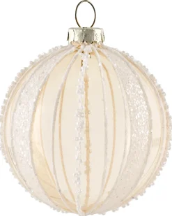 Set di 35 palline decorative BLING Vetro Oro