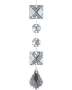 Set di 35 palline decorative BLING Vetro Oro