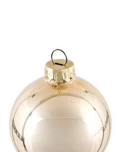 Set di 35 palline decorative BLING Vetro Oro