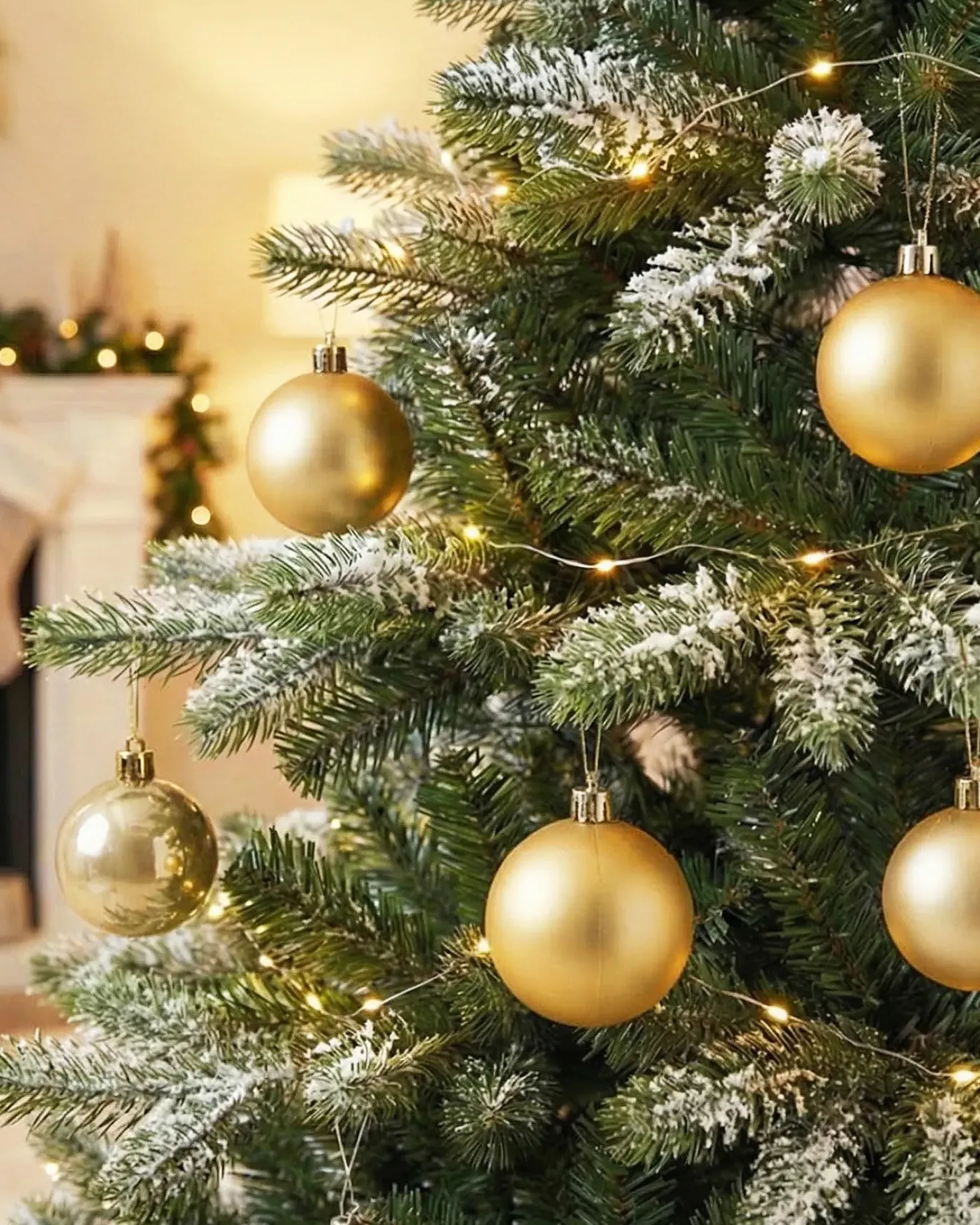 Set di 60 palline decorative FEGEN Oro