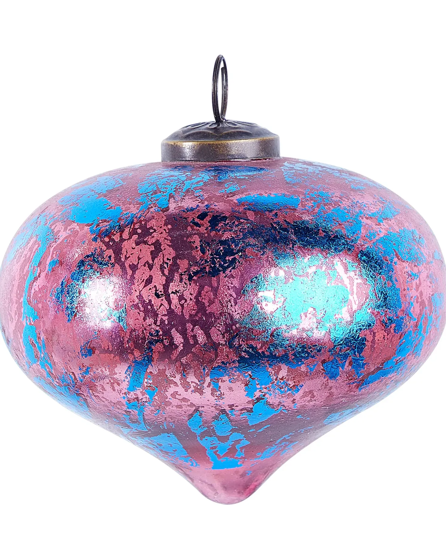 Set di 6 palline decorative ASTRALE Vetro Rosa