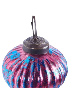 Set di 6 palline decorative ASTRALE Vetro Rosa