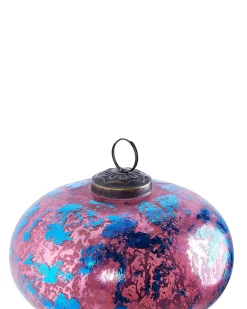 Set di 6 palline decorative ASTRALE Vetro Rosa