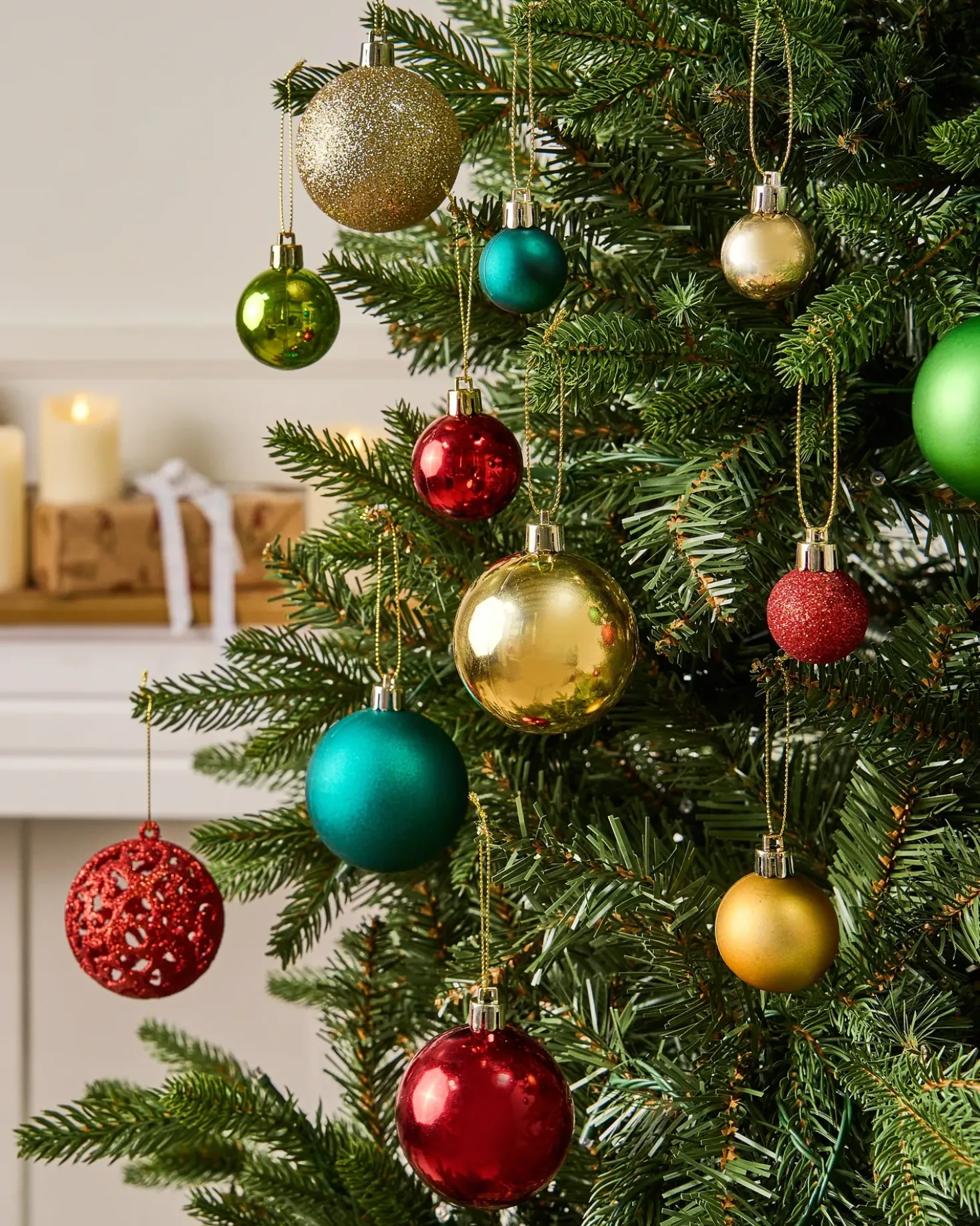 Set di 100 palline decorative VANERN Multicolore