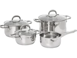 Set di 7 pentole PRIMECOOK Acciaio inox Argento
