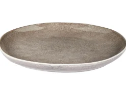 Set di 4 piatti da antipasto COSTMARY Gres porcellanato Grigio