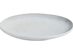 Set di 4 piatti da antipasto SESAME Gres porcellanato Grigio chiaro