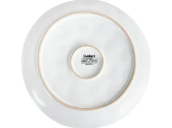 Set di 4 piatti da antipasto SESAME Gres porcellanato Grigio chiaro