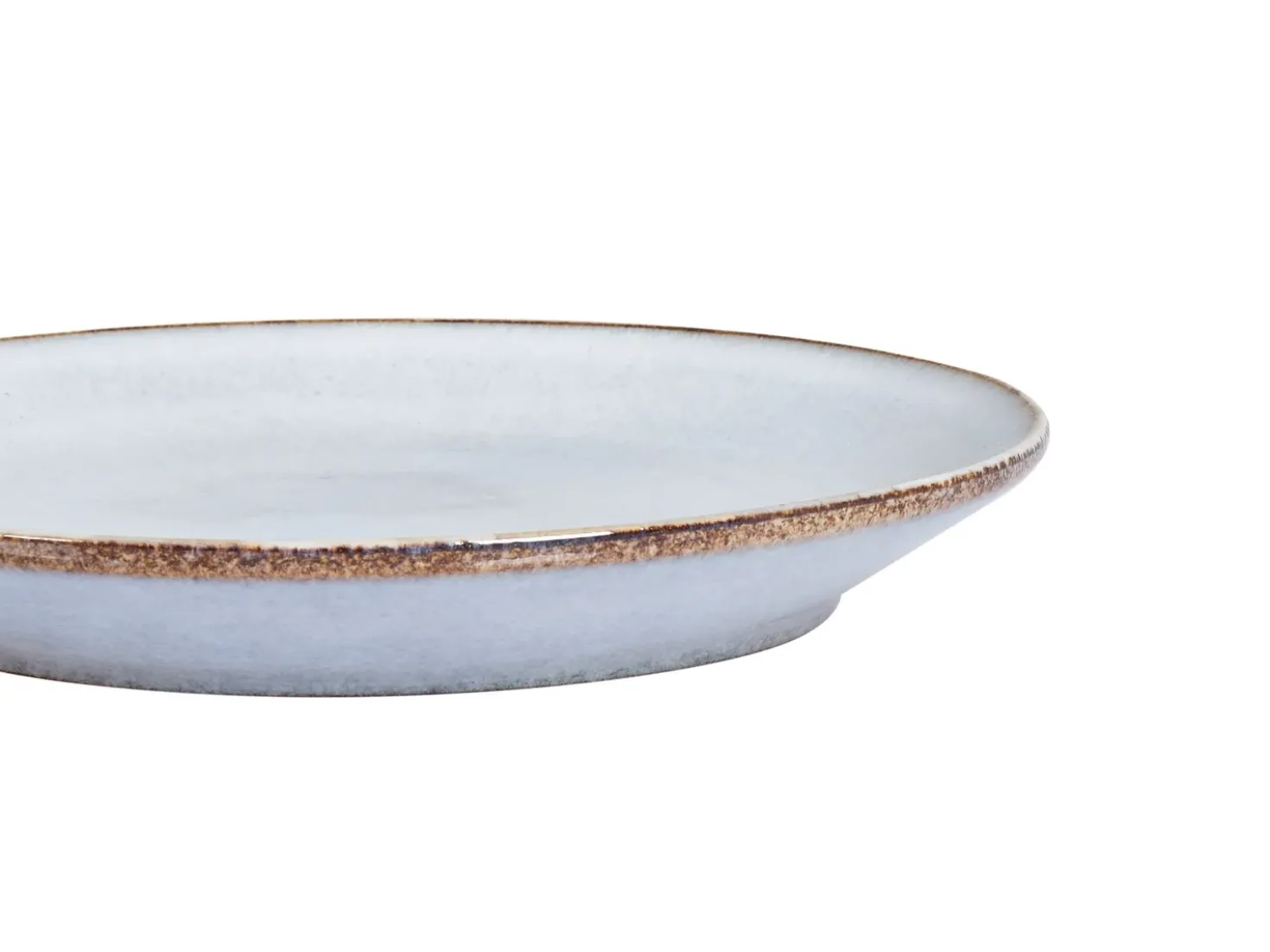 Set di 4 piatti da antipasto JUNIPER Gres porcellanato Azzurro