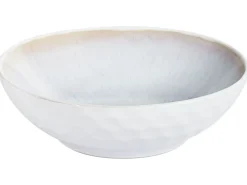 Set di 4 Piatti fondi SESAME Gres porcellanato Grigio chiaro