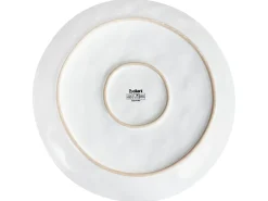 Set di 4 piatti grandi SESAME Gres porcellanato Grigio chiaro