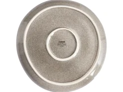 Set di 8 piatti piani COSTMARY Gres porcellanato Grigio