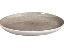 Set di 8 piatti piani COSTMARY Gres porcellanato Grigio