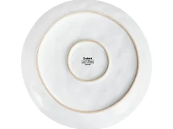 Set di 8 piatti piani SESAME Gres porcellanato Grigio chiaro
