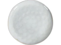 Set di 8 piatti piani SESAME Gres porcellanato Grigio chiaro