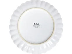 Set di 8 piattini da dessert NETTLE Gres porcellanato Bianco sporco