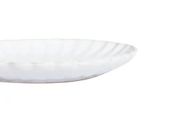 Set di 8 piattini da dessert NETTLE Gres porcellanato Bianco sporco