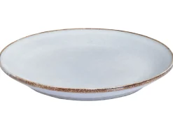 Set di 8 piattini da dessert JUNIPER Gres porcellanato Azzurro