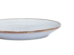 Set di 8 piattini da dessert JUNIPER Gres porcellanato Azzurro