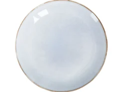 Set di 8 piattini da dessert JUNIPER Gres porcellanato Azzurro