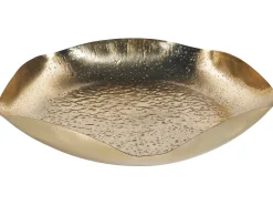 Set di 3 piattini portaoggetti UJUNG Metallo Oro