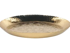 Set di 2 piattini portaoggetti SADANE Metallo Oro