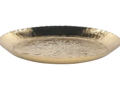 Set di 2 piattini portaoggetti SADANE Metallo Oro