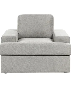Set di 2 poltrone ALLA Tessuto Grigio chiaro