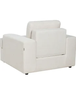 Set di 2 poltrone ALLA Tessuto Beige chiaro