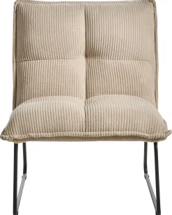 Set di 2 poltrone BJASTA Velluto a coste Beige